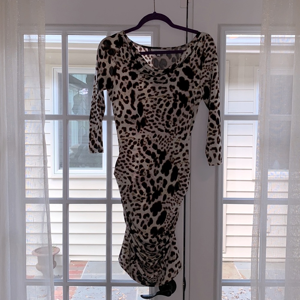 Leopard Print J-Lo Dress